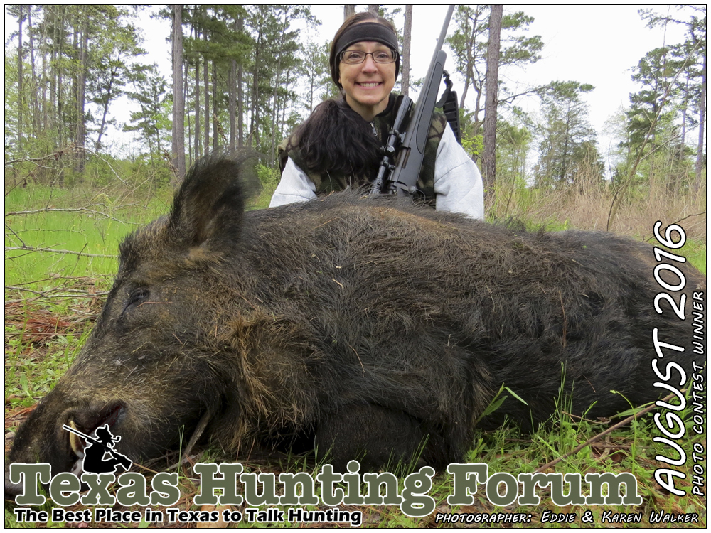 August 2016 Texas Hunting Forum Photo Contest Winner