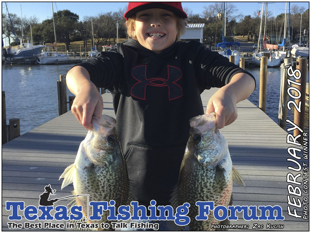 February 2018 Texas Fishing Forum Cover Photo Winner, Photographer: Zac Kucish